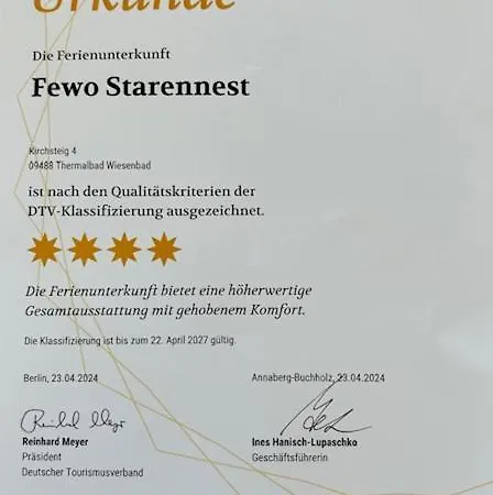 Starennest * Thermalbad Wiesenbad